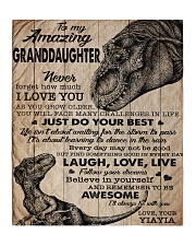 JUST DO YOUR SELF - BEST GIFT FOR GRANDDAUGHTER Quilt 50"x60" - Throw front