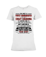 MY BEST FRIEND - GREAT GIFT FOR GRANDDAUGHTER Premium Fit Ladies Tee tile