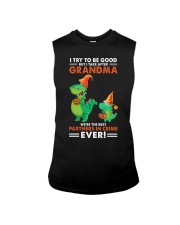 I Try To Be Good - Lovely Gift For Granddaughter Sleeveless Tee tile