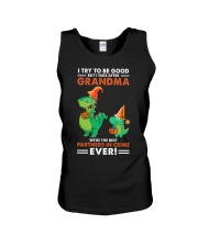 I Try To Be Good - Lovely Gift For Granddaughter Unisex Tank tile