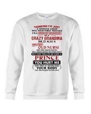 I'M JUST A SPOILED CHILD - BEST GIFT FOR GRANDSON Crewneck Sweatshirt tile