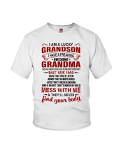 I AM A LUCKY GRANDSON Youth T-Shirt tile