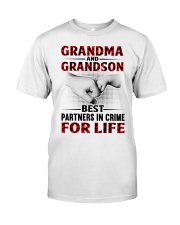 GRANDMA AND GRANDSON - BEST PARTNERS IN CRIME Classic T-Shirt tile