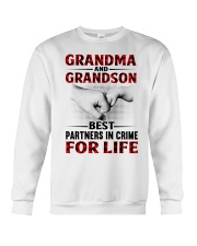 GRANDMA AND GRANDSON - BEST PARTNERS IN CRIME Crewneck Sweatshirt tile
