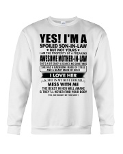 SHE IS MY BEST FRIEND - BEST GIFT FOR SON-IN-LAW Crewneck Sweatshirt tile