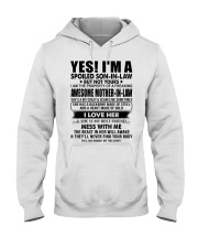 SHE IS MY BEST FRIEND - BEST GIFT FOR SON-IN-LAW Hooded Sweatshirt tile