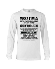 SHE IS MY BEST FRIEND - BEST GIFT FOR SON-IN-LAW Long Sleeve Tee tile
