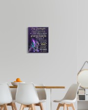MY LOVE WILL FOLLOW YOU - LOVELY GIFT FOR GRANDDAUGHTER 11x14 Gallery Wrapped Canvas Prints aos-canvas-pgw-11x14-lifestyle-front-05