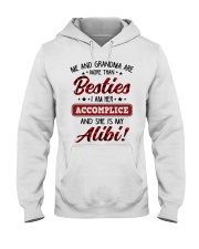 SHE IS MY ALIBI - GREAT GIFT FOR GRANDDAUGHTER Hooded Sweatshirt tile