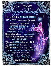 My Baby Girl - Best Gift For Granddaughter Small Fleece Blanket - 30" x 40" front