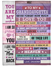 YOU ARE MY SUNSHINE - BEST GIFT FOR GRANDDAUGHTER Fleece Blanket tile