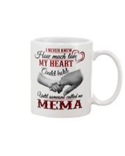 NEVER KNEW HOW MUCH LOVE MY HEART - MEMA Mug tile