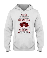 THE POWER OF A GRANDMA - PERFECT GIFT FOR NURSING Hooded Sweatshirt tile