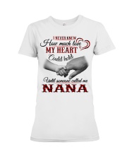 MY HEART - PERFECT GIFT FOR NANA Premium Fit Ladies Tee tile