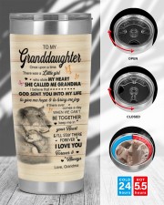 I LOVE YOU - TO GRANDDAUGHTER FROM GRANDMA 20oz Tumbler aos-20oz-tumbler-lifestyle-front-45