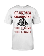GRANDMA AND GRANDSONS THE LEGEND AND THE LEGACY Classic T-Shirt tile
