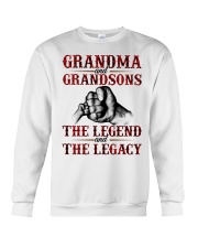 GRANDMA AND GRANDSONS THE LEGEND AND THE LEGACY Crewneck Sweatshirt tile