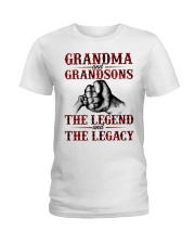 GRANDMA AND GRANDSONS THE LEGEND AND THE LEGACY Ladies T-Shirt tile