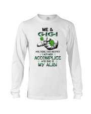 She Is My Alibi- Amazing Gift For Grandkids Long Sleeve Tee tile