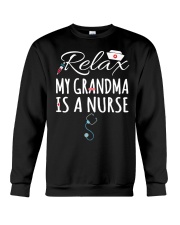 RELAX MY GRANDMA IS A NURSE Crewneck Sweatshirt tile