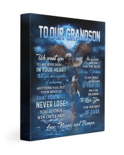YOU WILL NEVER LOSE - BEST GIFT FOR GRANDSON 11x14 Gallery Wrapped Canvas Prints front