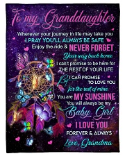 YOUR WAY BACK HOME - GRANDMA TO GRANDDAUGHTER Small Fleece Blanket - 30" x 40" front