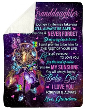 YOUR WAY BACK HOME - GRANDMA TO GRANDDAUGHTER Sherpa Fleece Blanket tile