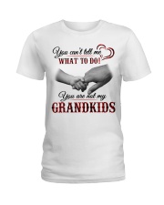 WHAT TO DO - PERFECT GIFT FOR GRANDMA Ladies T-Shirt tile