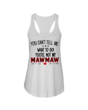YOU CAN'T TELL ME - SPECIAL GIFT FOR GRANDCHILD Ladies Flowy Tank tile
