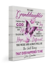 FOLLOW YOUR DREAM - GREAT GIFT FOR GRANDDAUGHTER 11x14 Gallery Wrapped Canvas Prints front