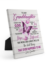 FOLLOW YOUR DREAM - GREAT GIFT FOR GRANDDAUGHTER Easel-Back Gallery Wrapped Canvas tile