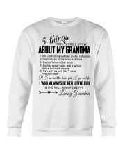 5 THINGS YOU SHOULD KNOW ABOUT MY GRANDMA Crewneck Sweatshirt tile