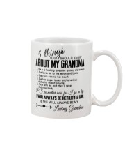 5 THINGS YOU SHOULD KNOW ABOUT MY GRANDMA Mug tile