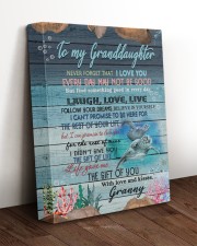 THE GIFT OF LIFE - GRANNY TO GRANDDAUGHTER 11x14 Gallery Wrapped Canvas Prints aos-canvas-pgw-11x14-lifestyle-front-17