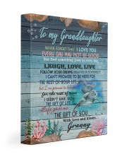 THE GIFT OF LIFE - GRANNY TO GRANDDAUGHTER 11x14 Gallery Wrapped Canvas Prints front