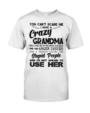 YOU CAN'T SCARE ME - PERFECT GIFT FOR GRANDCHILD Classic T-Shirt tile