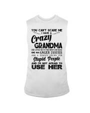 YOU CAN'T SCARE ME - PERFECT GIFT FOR GRANDCHILD Sleeveless Tee tile