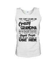 YOU CAN'T SCARE ME - PERFECT GIFT FOR GRANDCHILD Unisex Tank tile