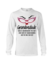 GRANDMATUDE - PERFECT GIFT FOR GRANDMA Long Sleeve Tee tile