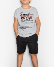 5 THINGS YOU SHOULD KNOW ABOUT MY GIGI Youth T-Shirt lifestyle-youth-tshirt-front-1