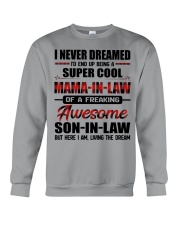 LIVING THE DREAM - LOVELY GIFT FOR MAMA-IN-LAW Crewneck Sweatshirt tile