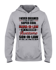 LIVING THE DREAM - LOVELY GIFT FOR MAMA-IN-LAW Hooded Sweatshirt front