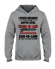 LIVING THE DREAM - LOVELY GIFT FOR MAMA-IN-LAW Hooded Sweatshirt tile