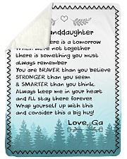 BIG HUG - LOVELY GIFT FOR GRANDDAUGHTER Sherpa Fleece Blanket tile