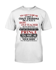 I HAVE A CRAZY GRANDMA Premium Fit Mens Tee tile