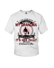 I Try To Be Good - Amazing Gift For Grandson Youth T-Shirt tile