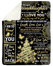YOU ARE MY SUNSHINE - BEST GIFT FOR GRANDDAUGHTER Sherpa Fleece Blanket tile