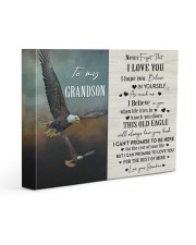 I BELIEVE IN YOU - AMAZING GIFT FOR GRANDSON 14x11 Gallery Wrapped Canvas Prints front