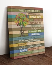 THE GIFT OF YOU - SPECIAL GIFT FOR GRANDDAUGHTER 11x14 Gallery Wrapped Canvas Prints aos-canvas-pgw-11x14-lifestyle-front-17