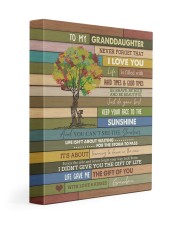 THE GIFT OF YOU - SPECIAL GIFT FOR GRANDDAUGHTER 11x14 Gallery Wrapped Canvas Prints front